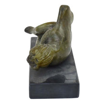 Load image into Gallery viewer, Sleeping Eros Bronze Figurine - Winged God of Love - Son of Aphrodite - Cupid
