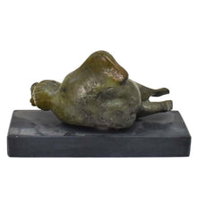 Load image into Gallery viewer, Sleeping Eros Bronze Figurine - Winged God of Love - Son of Aphrodite - Cupid
