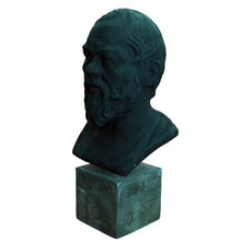 Load image into Gallery viewer, Socrates Greek Philosopher black bust - Western Philosophy - Plato Aristotle
