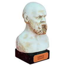 Load image into Gallery viewer, Socrates Greek Philosopher small bust - Western Philosophy - Plato Aristotle
