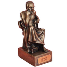 Load image into Gallery viewer, Socrates Greek Philosopher small statue - Western Philosophy - Plato Aristotle
