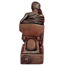 Load image into Gallery viewer, Socrates Greek Philosopher small statue - Western Philosophy - Plato Aristotle
