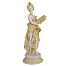 Load image into Gallery viewer, Demeter Alabaster aged sculpture - Ancient Goddess of Agriculture and Harvest
