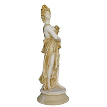 Load image into Gallery viewer, Demeter Alabaster aged sculpture - Ancient Goddess of Agriculture and Harvest
