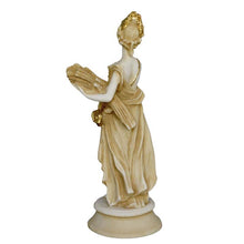 Load image into Gallery viewer, Demeter Alabaster aged sculpture - Ancient Goddess of Agriculture and Harvest
