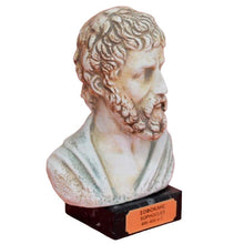 Load image into Gallery viewer, Sophocles small bust statue - Tragedy - Oedipus Antigone - Ancient Greek Theater
