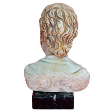 Load image into Gallery viewer, Sophocles small bust statue - Tragedy - Oedipus Antigone - Ancient Greek Theater
