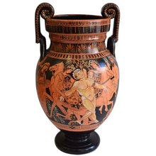 Load image into Gallery viewer, Talos Death - The Bronze Giant  - Red Figure Amphora Vase - Protector Of Crete
