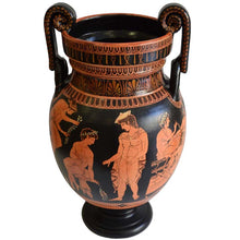 Load image into Gallery viewer, Talos Death - The Bronze Giant  - Red Figure Amphora Vase - Protector Of Crete
