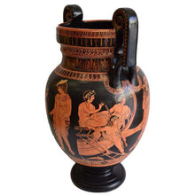 Load image into Gallery viewer, Talos Death - The Bronze Giant  - Red Figure Amphora Vase - Protector Of Crete
