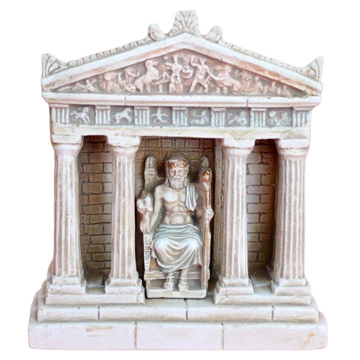 Temple of Zeus - King of the Olympians Gods - Ruler of Sky and Thunder