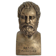 Load image into Gallery viewer, Thales of Miletus bust statue - The First Philosopher - Seven sages of Antiquity
