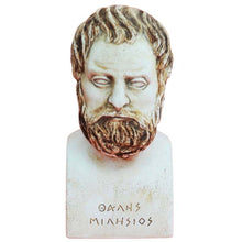 Load image into Gallery viewer, Thales of Miletus small head bust - The First Philosopher - One of Seven sages
