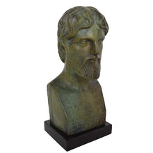 Load image into Gallery viewer, Democritus bronze Bust statue - Father of Atomic Theory Ancient Greek Philosopher
