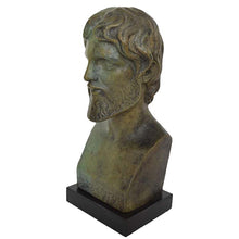 Load image into Gallery viewer, Democritus bronze Bust statue - Father of Atomic Theory Ancient Greek Philosopher
