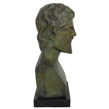 Load image into Gallery viewer, Democritus bronze Bust statue - Father of Atomic Theory Ancient Greek Philosopher
