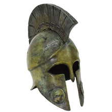 Load image into Gallery viewer, Corinthian small Helmet - Pure Bronze - Greek Spartan Hoplite soldier infantry
