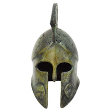 Load image into Gallery viewer, Corinthian small Helmet - Pure Bronze - Greek Spartan Hoplite soldier infantry
