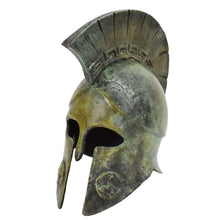 Load image into Gallery viewer, Corinthian small Helmet - Pure Bronze - Greek Spartan Hoplite soldier infantry
