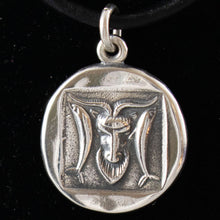 Load image into Gallery viewer, Sterling Silver Pendant Ram Head - Delphi Coin - Dolphins - Nobility
