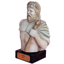 Load image into Gallery viewer, Zeus King of the Olympians Gods small bust - Olympus Ruler of Sky and Thunder
