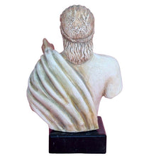 Load image into Gallery viewer, Zeus King of the Olympians Gods small bust - Olympus Ruler of Sky and Thunder
