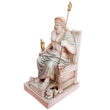 Load image into Gallery viewer, Zeus King of the Olympians Gods statue - Ruler of Sky and Thunder - Olympus
