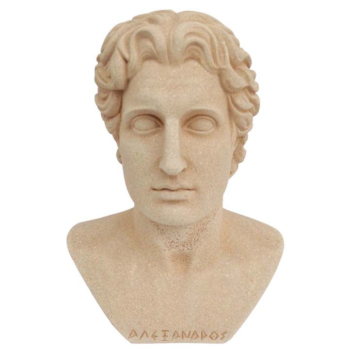 Alexander the Great Macedonian Bust - King Of Vergina