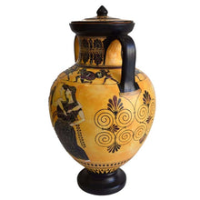 Load image into Gallery viewer, Dionysos with Maenads by Amasis - Ancient Greek Amphora Replica - Cabinet des Médailles
