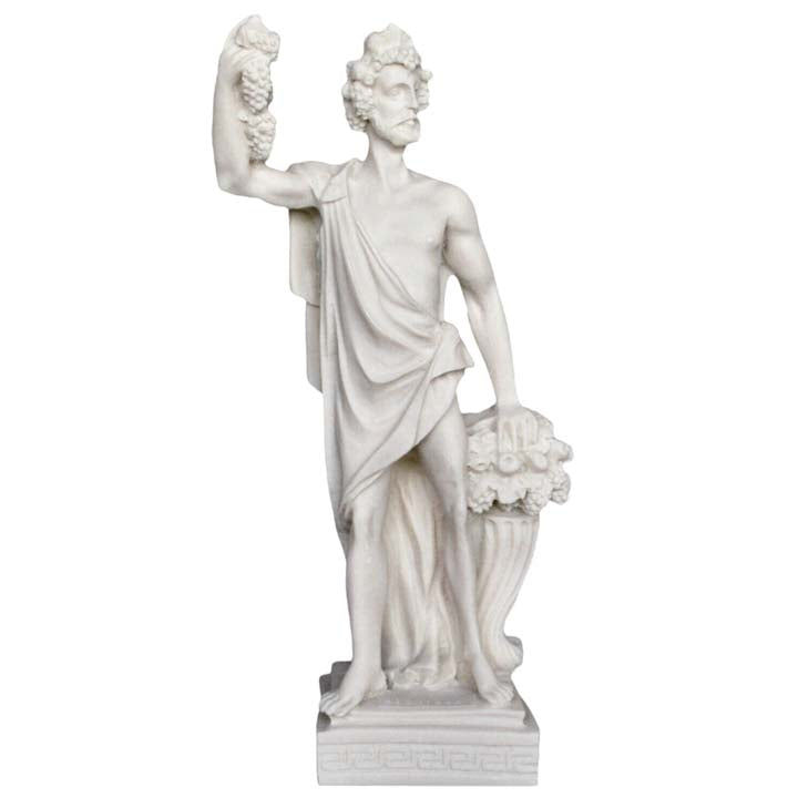 Dionysus Alabaster statue sculpture - Dionysos Bacchus God of wine ecstasy