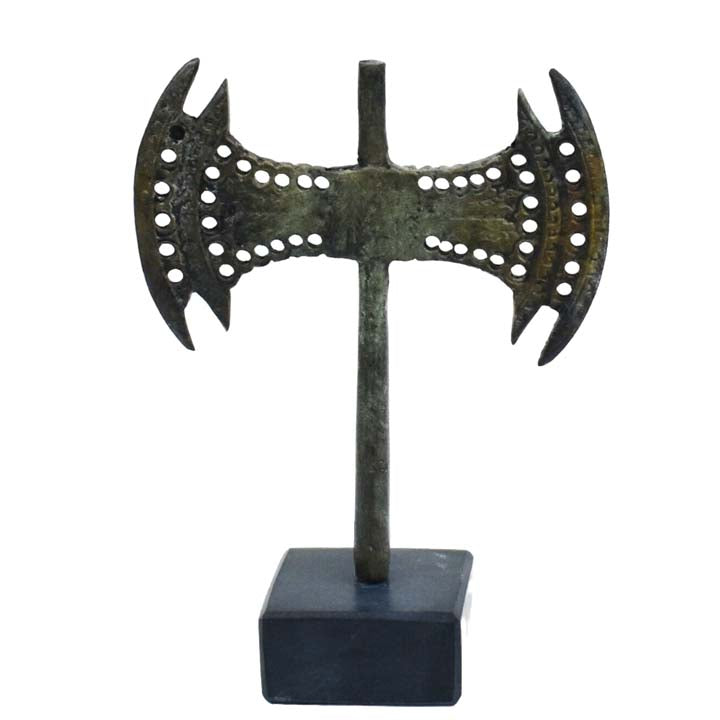 Double Headed Axe - Bronze small Labrys - Museum Reproduction - Minoan Period