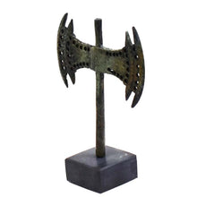 Load image into Gallery viewer, Double Headed Axe - Bronze small Labrys - Museum Reproduction - Minoan Period
