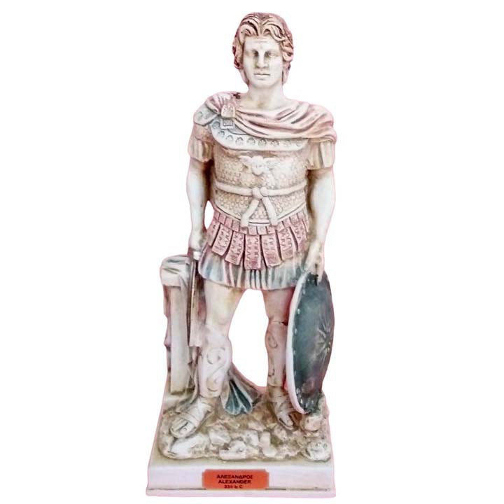 Alexander the Great Macedonian statue sculpture - King Of Vergina - Macedonia