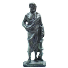 Load image into Gallery viewer, Asclepius God of Medicine Bronze Statue - Rod with Snake - Asclipios
