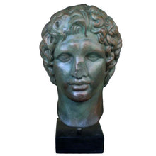 Load image into Gallery viewer, Alexander the Great Macedonian Bust with Bronze Effect
