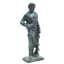 Load image into Gallery viewer, Asclepius God of Medicine Bronze Statue - Rod with Snake - Asclipios
