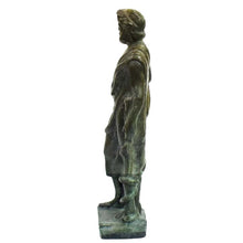 Load image into Gallery viewer, Asclepius God of Medicine Bronze Statue - Rod with Snake - Asclipios
