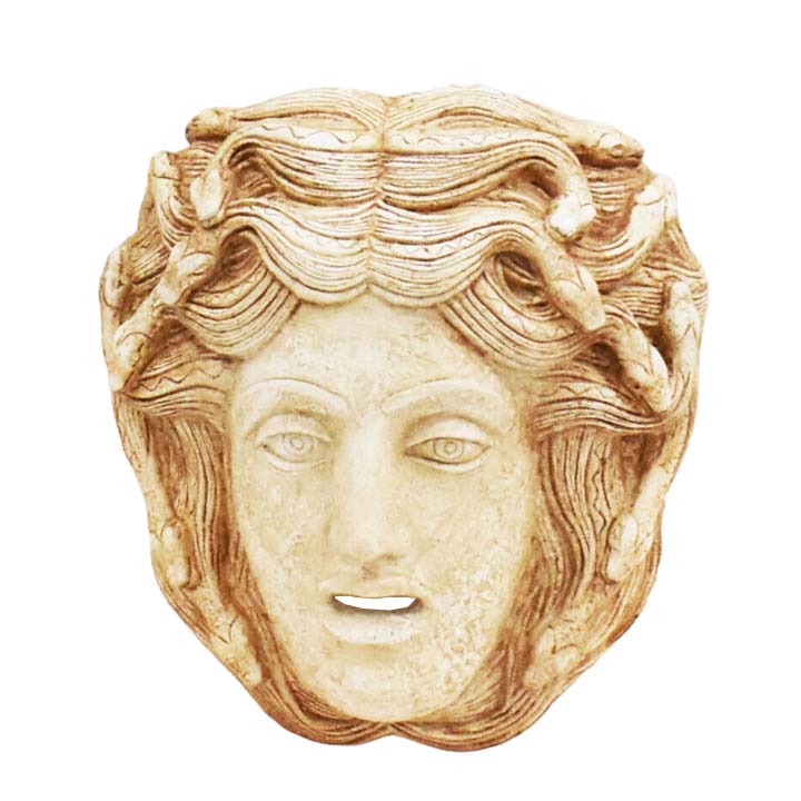 Erinyes small mask - Erinys - Female Furies Deities - Ancient Greek Theater