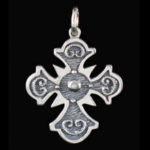 Load image into Gallery viewer, Byzantine Silver Cross – High Quality Silver Item
