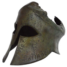 Load image into Gallery viewer, General Miltiades Bronze Helmet from Battle of Marathon - Olympia Museum Replica
