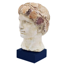 Load image into Gallery viewer, Dionysus Bust sculpture - Dionysos - God of Wine Ritual Madness and ecstasy
