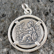 Load image into Gallery viewer, Alexander The Great Macedonian - King Lysimachos Silver Coin Pendant
