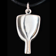 Load image into Gallery viewer, Cycladic Head Figure Silver Pendant - Cycladic Art- Ancient Greece
