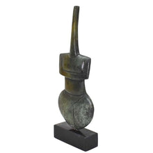 Load image into Gallery viewer, Cycladic Art Violos bronze sculpture - Ancient Greece Abstract Statue Simplicity
