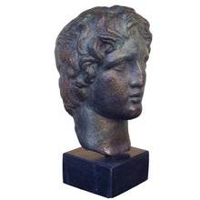 Load image into Gallery viewer, Alexander the Great Macedonian Bust with Bronze Effect - King Of Vergina
