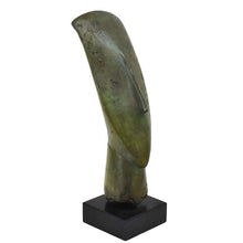 Load image into Gallery viewer, Cycladic Bronze Head statue - Abstract Art - Simplicity - Ancient Aegean Culture
