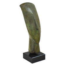 Load image into Gallery viewer, Cycladic Bronze Head statue - Abstract Art - Simplicity - Ancient Aegean Culture
