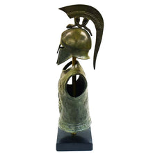 Load image into Gallery viewer, Greek Spartan Corinthian Small Helmet - Armor Hoplite soldier - Pure Bronze Item
