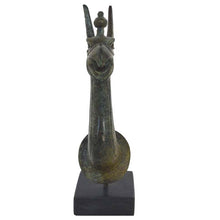 Load image into Gallery viewer, Griffin bronze small sculpture - Legendary Creature - Apollo treasure guardian
