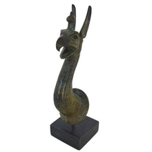 Load image into Gallery viewer, Griffin bronze small sculpture - Legendary Creature - Apollo treasure guardian
